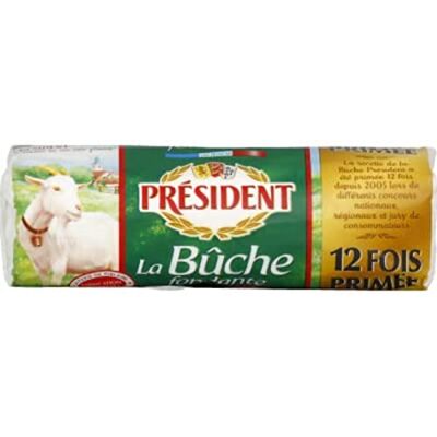 Président La bûche fondante, fromage de chèvre La bûche de 180g - Publicité Président La bûche fondante, fromage de chèvre La bûche de 180g - Publicité