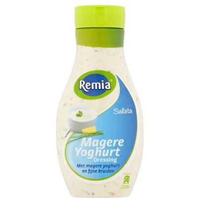 Remia Salata Magere Yaourt Faible teneur en gras 500ML - Publicité Remia Salata Magere Yaourt Faible teneur en gras 500ML - Publicité