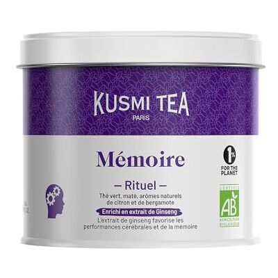 Kusmi Tea - Rituale Memoria - Thé vert Ginseng-Mate - Tea - Publicité Kusmi Tea - Rituale Memoria - Thé vert Ginseng-Mate - Tea - Publicité