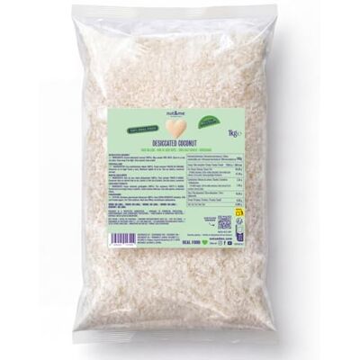 nut&me Noix de coco râpée naturelle du Sri Lanka 1 kg Sans sucre ajouté Sans conservateurs ni additifs Teneur élevée en fibres Sans gluten Pâtisserie Pack 4 x 500 gr - Publicité nut&me Noix de coco râpée naturelle du Sri Lanka 1 kg Sans sucre ajouté Sans conservateurs ni additifs Teneur élevée en fibres Sans gluten Pâtisserie Pack 4 x 500 gr - Publicité
