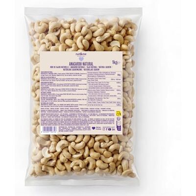 nut&me Noix de cajou naturelle 1 kg 100% naturelle Non salées Crues Riches en protéines Snack sain et savoureux - Publicité nut&me Noix de cajou naturelle 1 kg 100% naturelle Non salées Crues Riches en protéines Snack sain et savoureux - Publicité