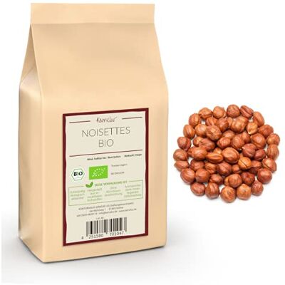 Kamelur Bio Noisettes decortiquees 1kg Noisettes Bio 1kg Noisette Bio sans additifs - Publicité Kamelur Bio Noisettes decortiquees 1kg Noisettes Bio 1kg Noisette Bio sans additifs - Publicité