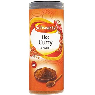 Schwartz Hot Curry en poudre (85g) Paquet de 2 - Publicité Schwartz Hot Curry en poudre (85g) Paquet de 2 - Publicité