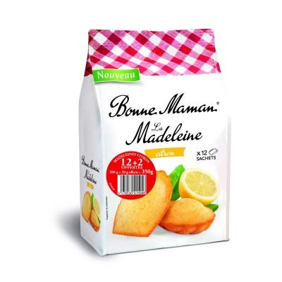 Bonne Maman Madeleines tradition citron 12+2grts Le paquet de 300g - Publicité Bonne Maman Madeleines tradition citron 12+2grts Le paquet de 300g - Publicité
