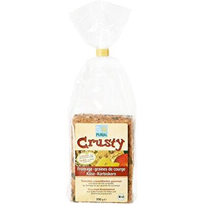 Pural Crusty fromage & graines de courge 200G Bio - - Publicité Pural Crusty fromage & graines de courge 200G Bio - - Publicité
