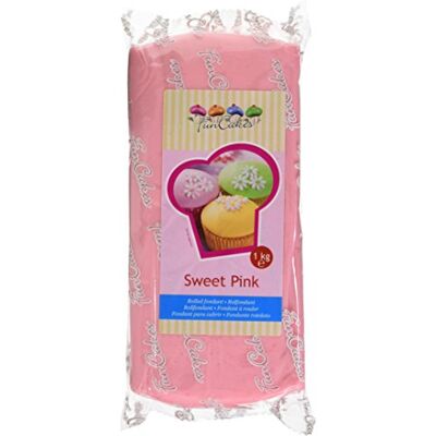 FunCakes Pâte à Sucre Rose 1 kg - Publicité FunCakes Pâte à Sucre Rose 1 kg - Publicité