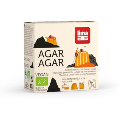Lima Agar-Agar poeder 12gr - Publicité Lima Agar-Agar poeder 12gr - Publicité