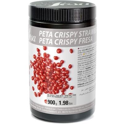 SOSA Peta Crispy saveur fraise Texturisant effervescent Format 750 g Usage alimentaire - Publicité SOSA Peta Crispy saveur fraise Texturisant effervescent Format 750 g Usage alimentaire - Publicité