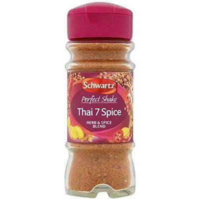 Schwartz parfait Agitez Thai Spice 7 Herb & Spice Blend (52g) Paquet de 6 - Publicité Schwartz parfait Agitez Thai Spice 7 Herb & Spice Blend (52g) Paquet de 6 - Publicité