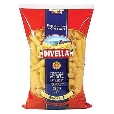 Divella rigatoni 17 cottura 10 minuti da 500 grammi (082677) - Publicité Divella rigatoni 17 cottura 10 minuti da 500 grammi (082677) - Publicité