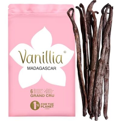 Vanillia 6 Gousses de Vanille Bourbon BIO de Madagascar • GRAND CRU • FreshZIP - Publicité Vanillia 6 Gousses de Vanille Bourbon BIO de Madagascar • GRAND CRU • FreshZIP - Publicité