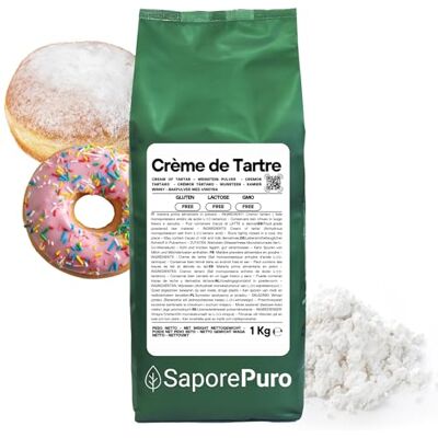 SaporePuro Crème de tartre 1 kg - Publicité SaporePuro Crème de tartre 1 kg - Publicité