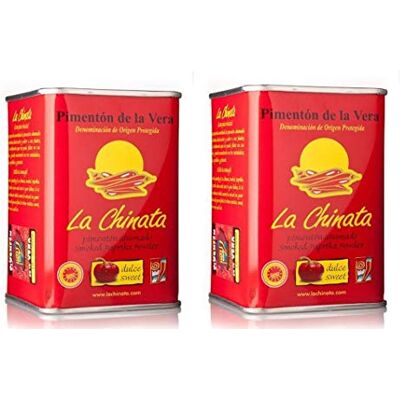 La Chinata Paprika Fumé pack Doux 2 x 160g - Publicité La Chinata Paprika Fumé pack Doux 2 x 160g - Publicité