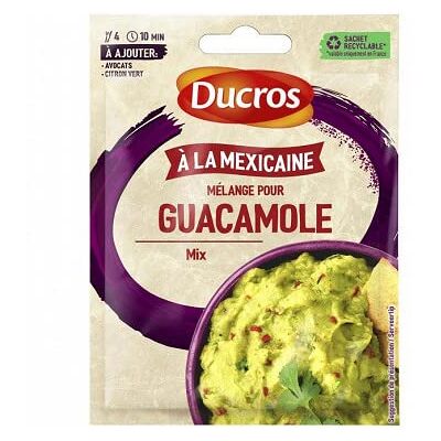 géneric Sachet Mélange Pour Guacamole 20G Ducros (Lot De 3) Best Deal - Publicité géneric Sachet Mélange Pour Guacamole 20G Ducros (Lot De 3) Best Deal - Publicité