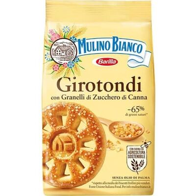 Mulino Bianco Girotondi avec sucre brun (0,35 kg) - Publicité Mulino Bianco Girotondi avec sucre brun (0,35 kg) - Publicité