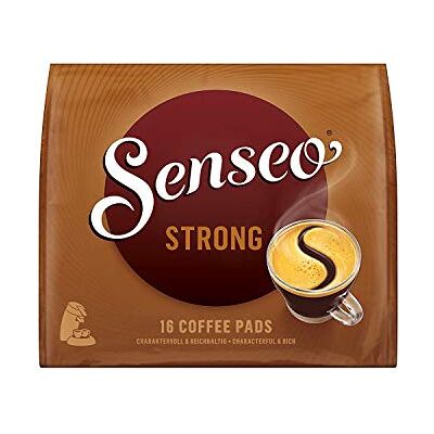 Senseo Douwe Egberts Strong 16pièce(s) Strong, 16 pièce(s) - Publicité Senseo Douwe Egberts Strong 16pièce(s) Strong, 16 pièce(s) - Publicité