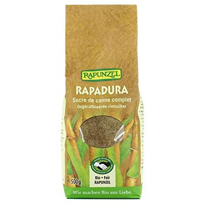 Rapunzel Sucre de canne complet bio rapadura 500 g - Publicité Rapunzel Sucre de canne complet bio rapadura 500 g - Publicité
