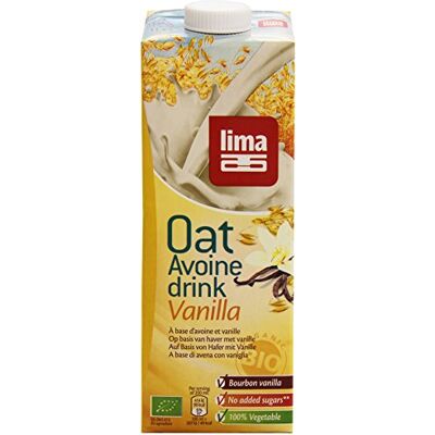 Lima Boisson d'avoine à la vanille 1L BIO - - Publicité Lima Boisson d'avoine à la vanille 1L BIO - - Publicité