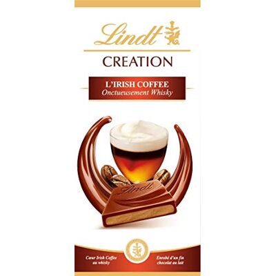 Lindt Création Lait Irish Coffee 150 g - Publicité Lindt Création Lait Irish Coffee 150 g - Publicité