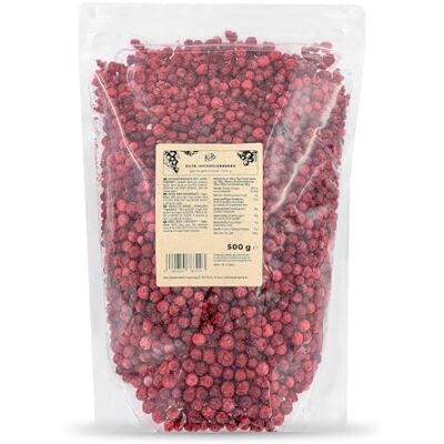 KoRo Groseilles lyophilisées 500 g - Publicité KoRo Groseilles lyophilisées 500 g - Publicité