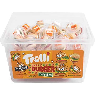 Trolli Mini Burger Menge:600g - Publicité Trolli Mini Burger Menge:600g - Publicité