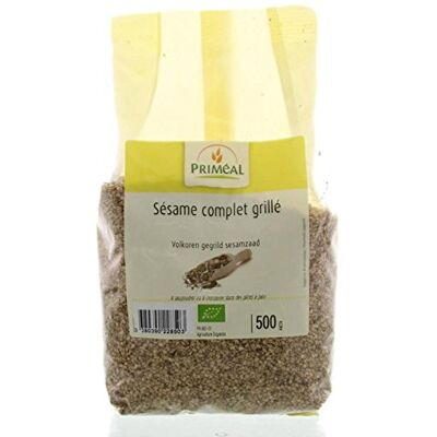 Primeal Sésame complet bio - 500 g - Publicité Primeal Sésame complet bio - 500 g - Publicité