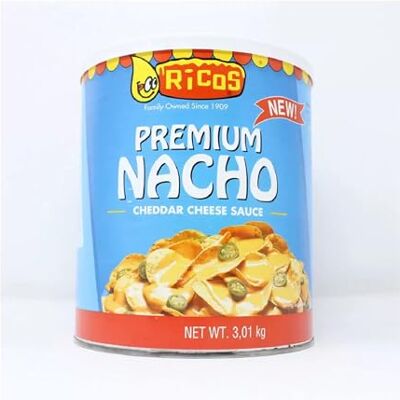 Sauce au fromage nacho gourmet de Rico - 3kg - Publicité Sauce au fromage nacho gourmet de Rico - 3kg - Publicité