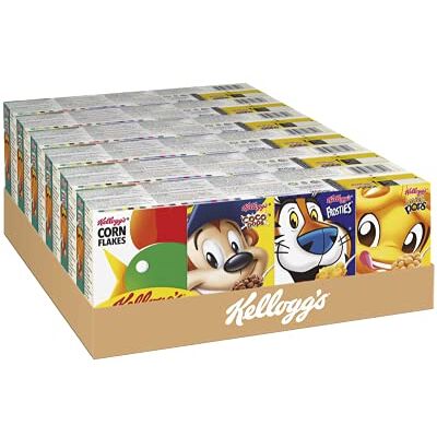 Kellogg's Variety Classic, 6er Pack mit jeweils 8 Portionspackungen (6 x 205 g) - Publicité Kellogg's Variety Classic, 6er Pack mit jeweils 8 Portionspackungen (6 x 205 g) - Publicité
