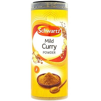 Schwartz Mild Curry en poudre (85g) Paquet de 6 - Publicité Schwartz Mild Curry en poudre (85g) Paquet de 6 - Publicité
