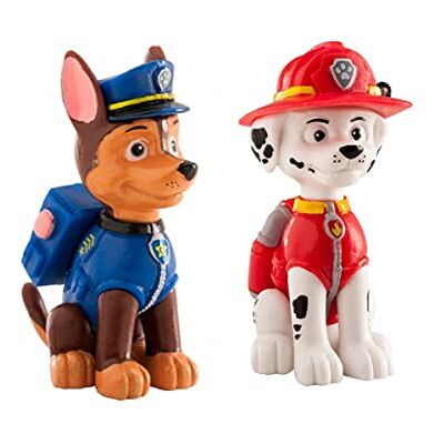 Pat Patrouille - Chase et Marcus 6 cm - PVC - Figurines - Publicité Pat Patrouille - Chase et Marcus 6 cm - PVC - Figurines - Publicité