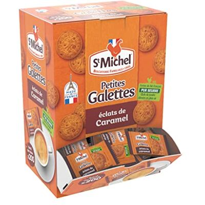 St Michel SAINT-MICHEL Distributeur de Petites Galettes aux Eclats de Caramel 200 Petites Galettes en Sachet Fraicheur Idéal Café ou Thé - Publicité St Michel SAINT-MICHEL Distributeur de Petites Galettes aux Eclats de Caramel 200 Petites Galettes en Sachet Fraicheur Idéal Café ou Thé - Publicité