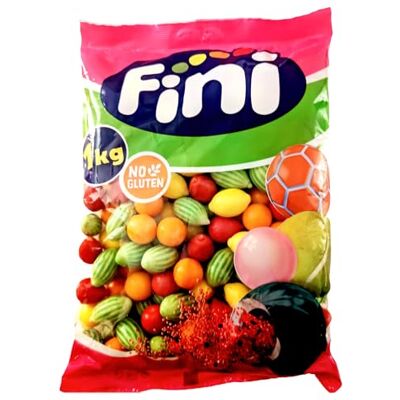 Fini Macédoine de fruits Bubble Gum X 1 kg - Publicité Fini Macédoine de fruits Bubble Gum X 1 kg - Publicité
