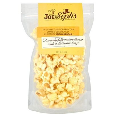 Joe & Seph's Fromage Cheddar Pop-Corn De 90G De Joe & Eerh (Paquet de 2) - Publicité Joe & Seph's Fromage Cheddar Pop-Corn De 90G De Joe & Eerh (Paquet de 2) - Publicité