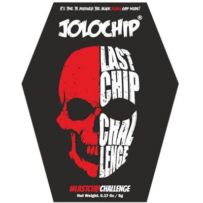 JOLOCHIP Last-Chip-Challenge (Pack of 1) Extreme Spicy Tortilla Chip Hottest Chip in the World Ultimate Hot Snack 5Grams - Publicité JOLOCHIP Last-Chip-Challenge (Pack of 1) Extreme Spicy Tortilla Chip Hottest Chip in the World Ultimate Hot Snack 5Grams - Publicité