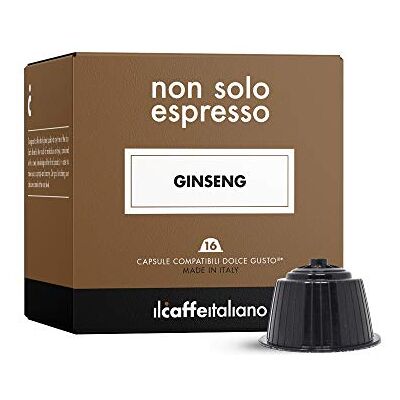 Il Caffè Italiano Caffè Ginseng - 48 capsules de café - Publicité Il Caffè Italiano Caffè Ginseng - 48 capsules de café - Publicité