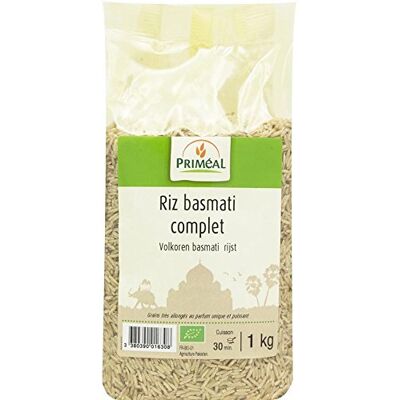 Primeal Riz Basmati Complet Bio - Léger et Aéré - 1kg - Publicité Primeal Riz Basmati Complet Bio - Léger et Aéré - 1kg - Publicité