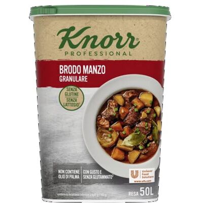 Knorr Bouillon de boeuf sans gluten 1 Kg - Publicité Knorr Bouillon de boeuf sans gluten 1 Kg - Publicité