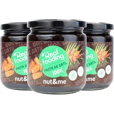 nut&me Pâte de datte Realfooding 1,5 kg 100% datte Édulcorant naturel Sans sucres ajoutés Sans additifs Sans gluten Sans lactose Sans OGM Halal - Publicité nut&me Pâte de datte Realfooding 1,5 kg 100% datte Édulcorant naturel Sans sucres ajoutés Sans additifs Sans gluten Sans lactose Sans OGM Halal - Publicité