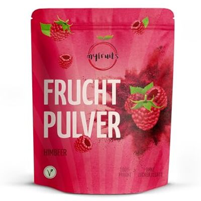 myfruits Poudre de framboise 250 g - Publicité myfruits Poudre de framboise 250 g - Publicité