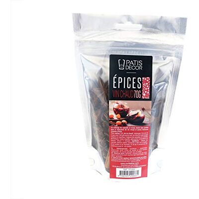 PATISDECOR Epices Vins Chaud 70 g - Publicité PATISDECOR Epices Vins Chaud 70 g - Publicité