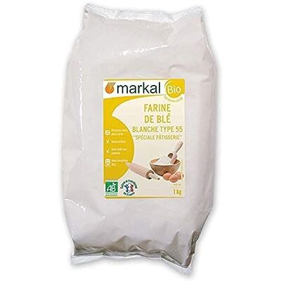 Markal FARINE DE BLE T55 1KG - Publicité Markal FARINE DE BLE T55 1KG - Publicité