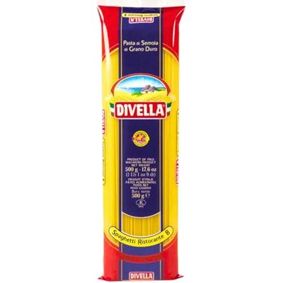 Divella Lot de 20 pâtes à spaghettis #8 - Publicité Divella Lot de 20 pâtes à spaghettis #8 - Publicité