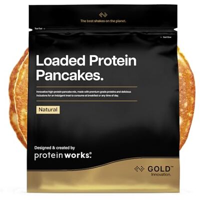 THE PROTEIN WORKS - Loaded Protein Pancakes - riche en protéines - faible en sucre - Protein Pancakes - Publicité THE PROTEIN WORKS - Loaded Protein Pancakes - riche en protéines - faible en sucre - Protein Pancakes - Publicité