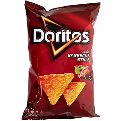 Doritos Tortillas Barbecue Style 170g (lot de 3) - Publicité Doritos Tortillas Barbecue Style 170g (lot de 3) - Publicité