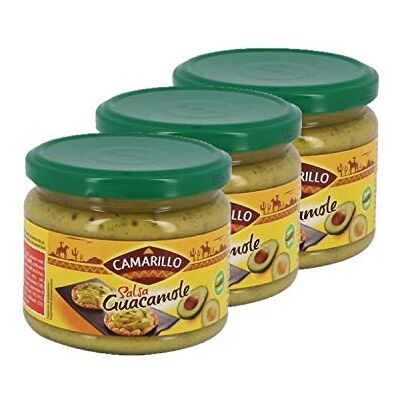 Camarillo Lot 3x Guacamole bocal 300g - Publicité Camarillo Lot 3x Guacamole bocal 300g - Publicité