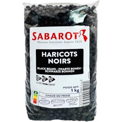 Sabarot Haricots noirs 1kg - Publicité Sabarot Haricots noirs 1kg - Publicité
