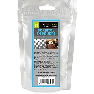 PATISDECOR Sorbitol 125 g - Publicité PATISDECOR Sorbitol 125 g - Publicité