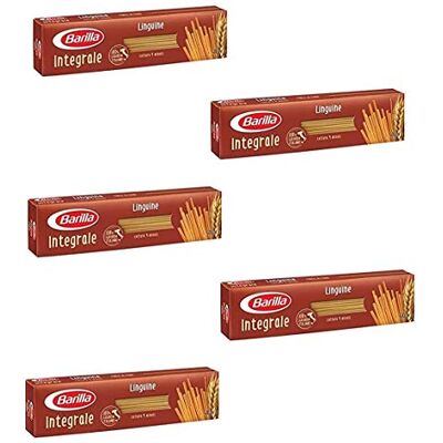 Barilla 5x Pasta Linguine Integrali Pâtes italiennes à grains entiers 500g - Publicité Barilla 5x Pasta Linguine Integrali Pâtes italiennes à grains entiers 500g - Publicité