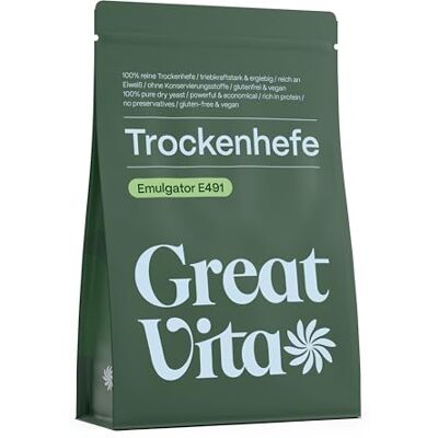 Mea Vita MeaVita levure sèche levure de boulangerie, levure de pain, sans gluten, 1000g en sac - Publicité Mea Vita MeaVita levure sèche levure de boulangerie, levure de pain, sans gluten, 1000g en sac - Publicité