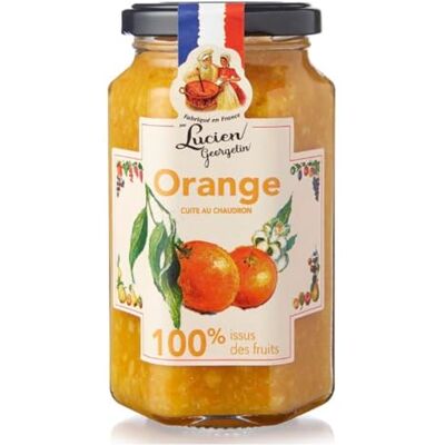 LUCIEN GEORGELIN Orange 100% Issu des Fruits 300g - Publicité LUCIEN GEORGELIN Orange 100% Issu des Fruits 300g - Publicité